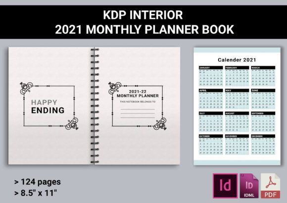 Download KPD Interior 2021 Monthly Planner Book - 2021 Collection