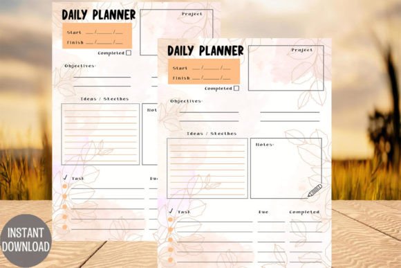 Download Leaves Daily Planner Download Printable - Download Collection