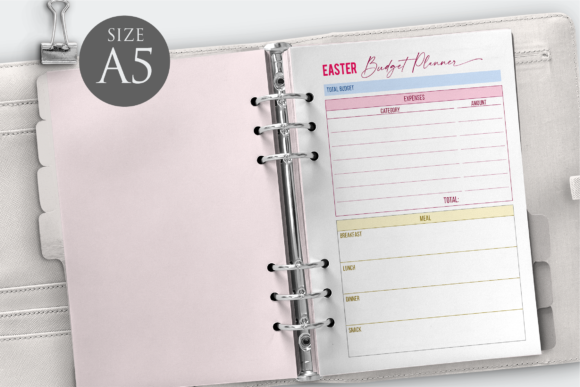 Download A5 Easter Budget Planner - Premium Resources