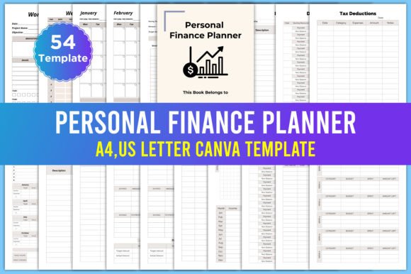 Download Editable Personal Finance Planner Canva - Personal finance planner Collection